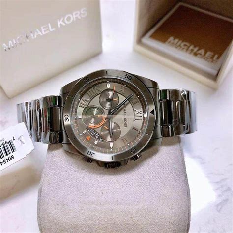 Michael Kors Brecken Chronograph Grey Dial Men's Watch MK8465